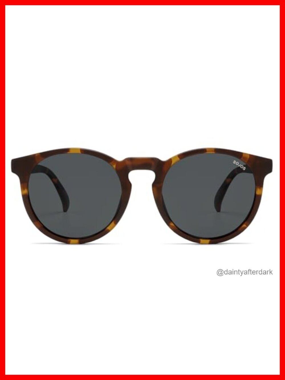 Polarized Round Sunglasses UV400 TR90 Lightweight Vintage Y2K Unisex